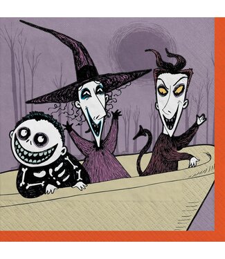 Nightmare Before Christmas - Pumpkin King Beverage Napkins