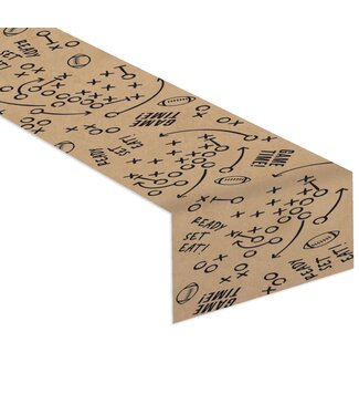 Ready Set Football Table Runner
