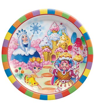 AMSCAN Candyland 9" Round Plates