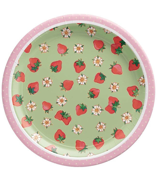 AMSCAN Strawberry Shortcake 7" Plates