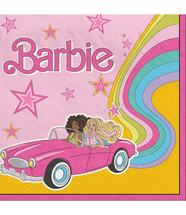 Amscan Vintage Barbie Luncheon Napkins
