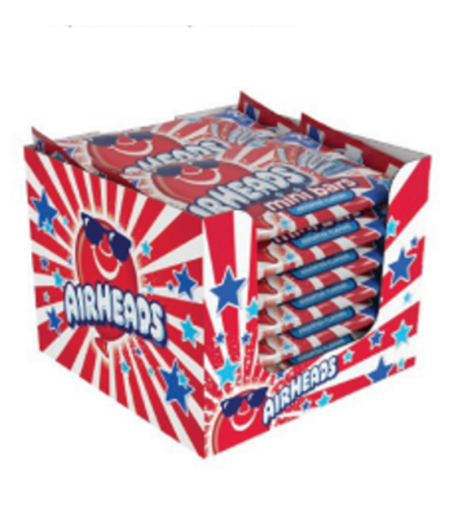 AIRHEADS Mini Airheads - Red, White, and Blue