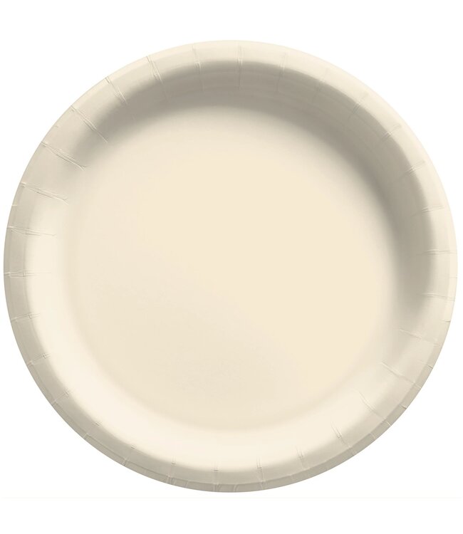 20ct Paper Plates Vanilla