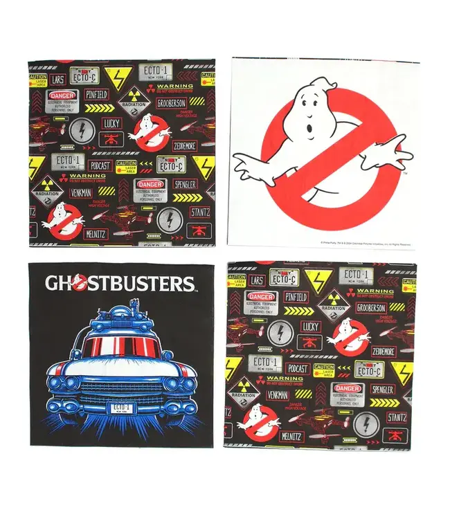 PRIME PARTY Ghostbusters Lunch Napkins set of 16