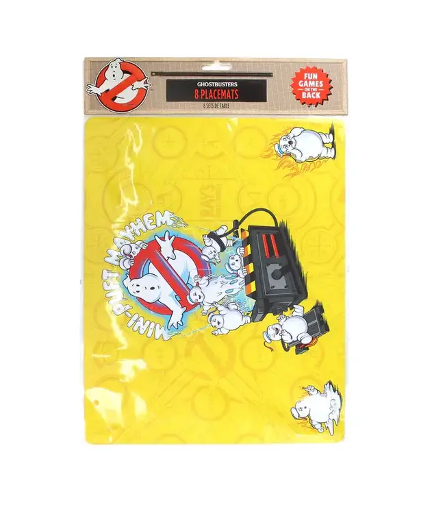 GHOST BUSTERS Ghostbusters Placemats set of 8