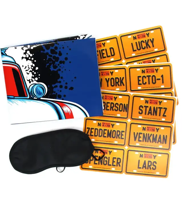 GHOST BUSTERS Ghostbusters Stick the License Plate on the Ecto 1 Game