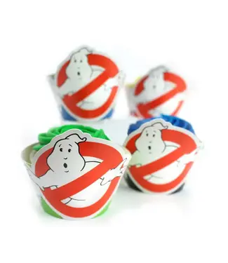 PRIME PARTY Ghostbusters Cupcake Wrappers set of 12