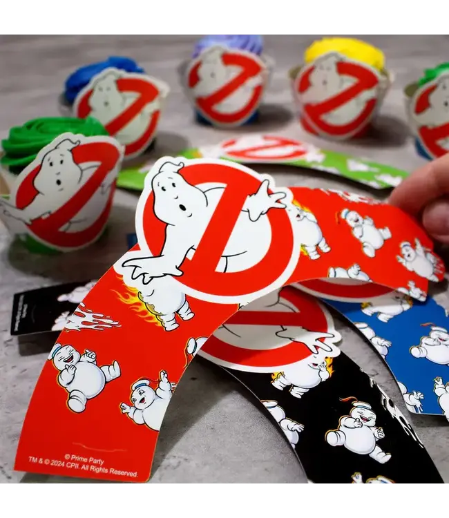 PRIME PARTY Ghostbusters Cupcake Wrappers set of 12