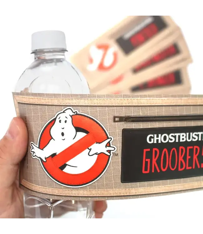 GHOST BUSTERS Ghostbusters Water Bottle Labels Set of 16