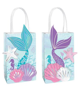 Shimmering Mermaids Create Your Own Bags-8ct