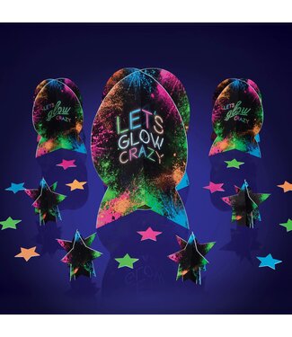 Amscan Let's Glow Crazy Centerpiece