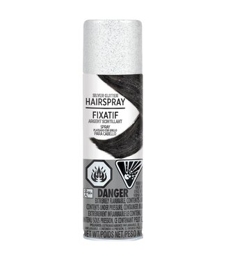 Silver Glitter Hair Spray