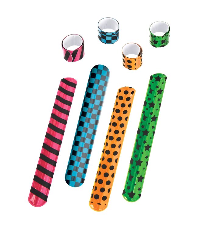 Amscan Slap Bracelets-8ct