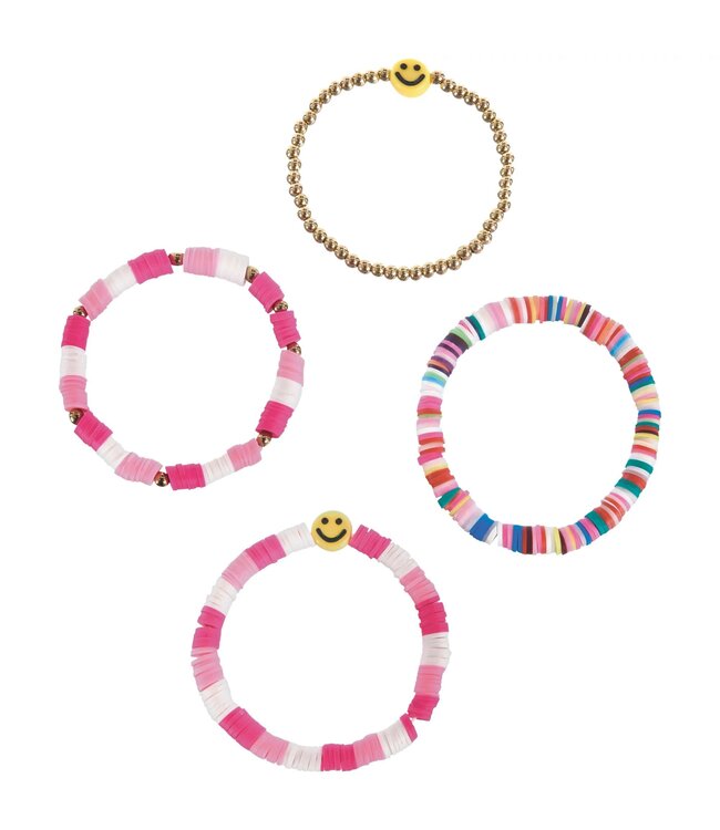 Amscan Beaded Stretch Bracelets-12ct
