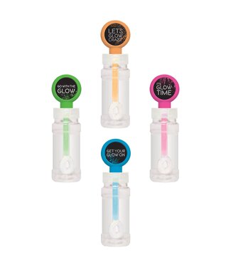 Amscan 4ct Let's Glow Crazy Bubbles