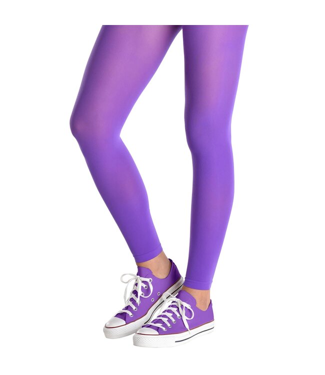 Purple Footless Tights