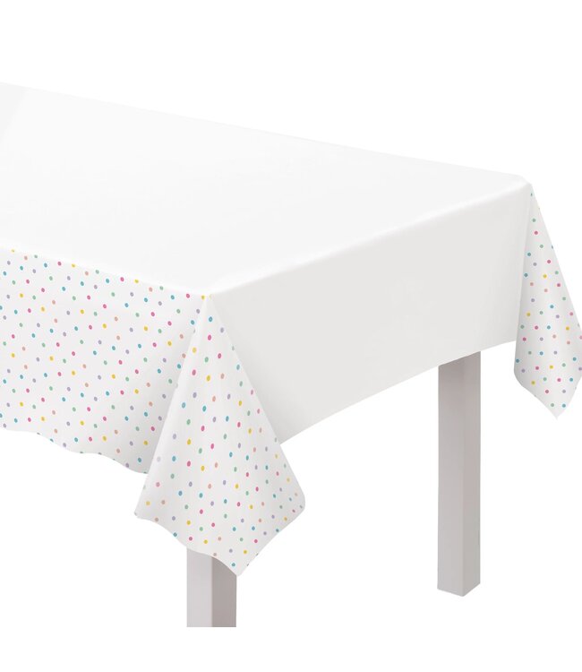 Amscan Spa Party Plastic Table Cover
