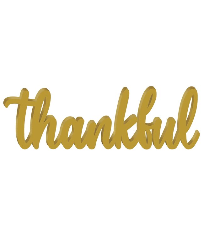 Thankful Decorative Standing Sign