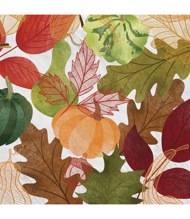 Amscan Changing Seasons Dinner Napkins