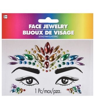 Face Jewels - Rainbow