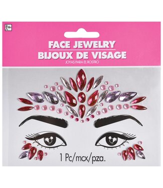 Face Jewels Pink