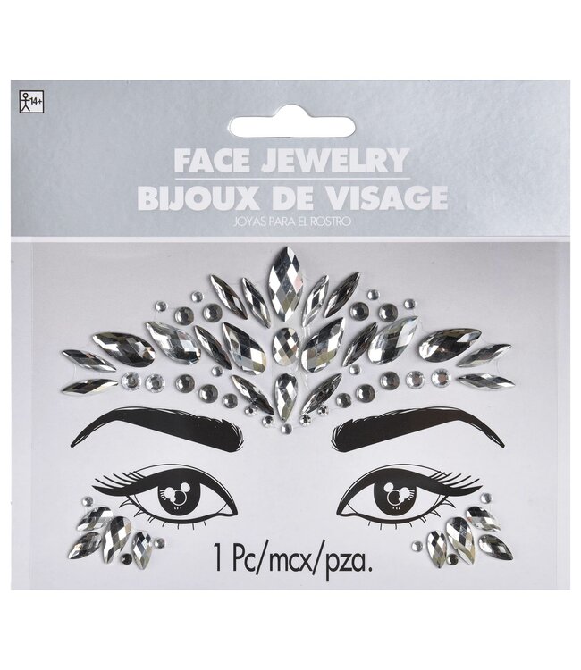 Face Jewels Silver