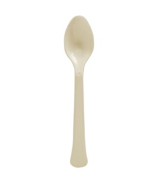 Boxed, Heavy Weight Spoons, Mid Ct. - Vanilla Creme