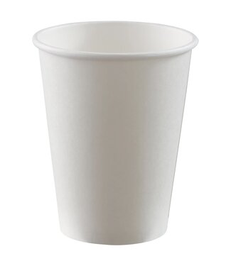 12 oz. Paper Cups, High Ct. - Frosty White