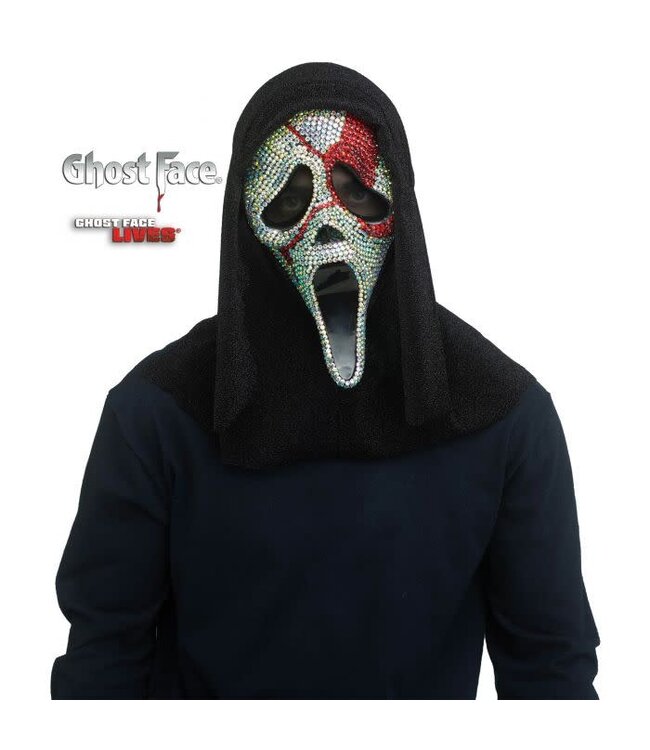 Fun World Ghost Face® Bloody Bling Mask