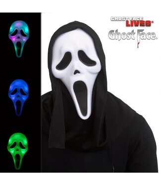 Fun World Ghost Face® Color Change Mask - Adult