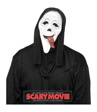Fun World Scary Movie Mask with Shroud Wassup!