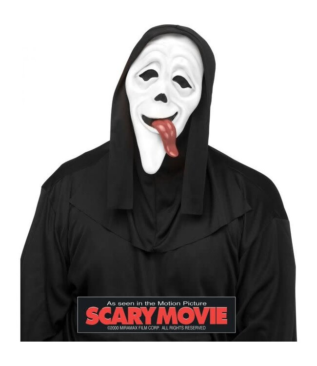 Fun World Scary Movie Mask with Shroud Wassup!