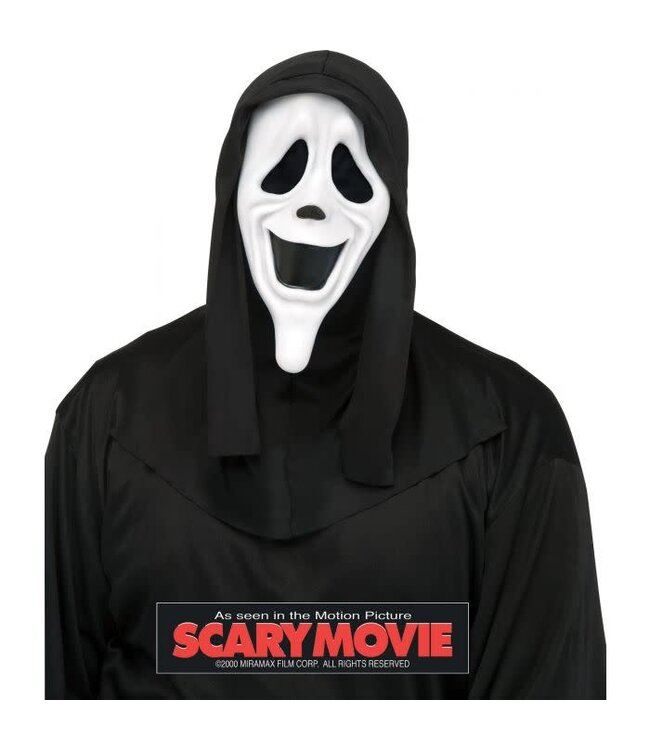 Fun World Scary Movie Mask with Shroud Smiley!