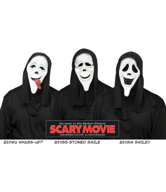 Fun World Scary Movie Mask with Shroud Smiley!