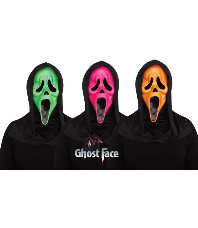Fun World Ghost Face® Fluorescent Mask