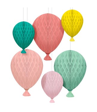 Happy Cake Day Honeycomb Decorations