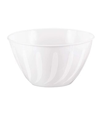 Recyclable, 24 oz. Plastic Bowl - White