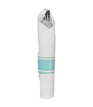 Premium Rolled Cutlery - Robin's-Egg Blue