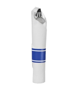 Premium Rolled Cutlery - Bright Royal Blue