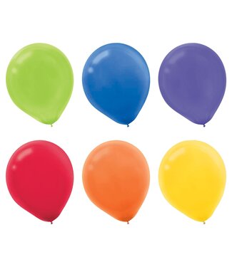 ANSCAN Assorted Latex Balloons - Packaged, 50 ct.