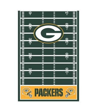 Green Bay Packers Plastic Table Cover