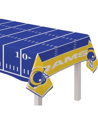Los Angeles Rams Plastic Table Cover - All Over Print