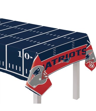 Amscan New England Patriots Plastic Table Cover