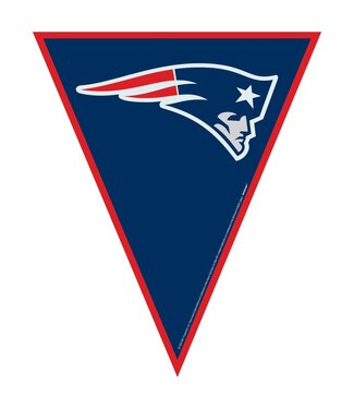 New England Patriots Pennant Banner