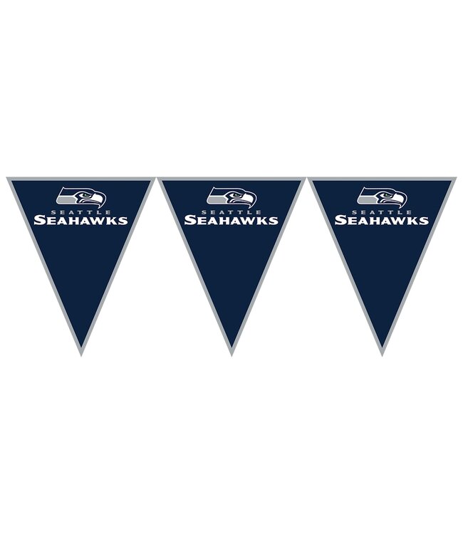 Amscan Seattle Seahawks Pennant Banner