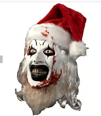 TINSLEY TRANSFERS Art The Clown Santa – Terrifier – Latex Mask