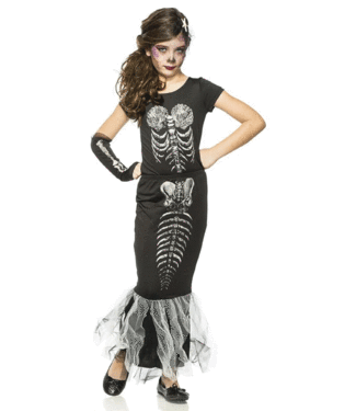 Skeleton Mermaid - Girls
