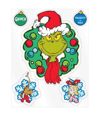 Amscan Grinch Window Decoration