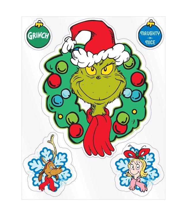 Amscan Grinch Window Decoration