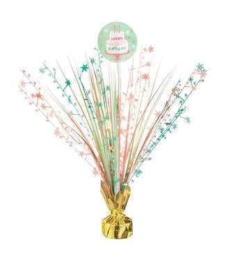 Amscan Happy Cake Day Spray Centerpiece